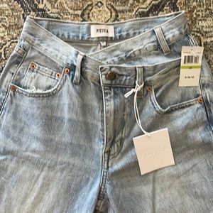 NWT Pistola criss cross light wash Jean sz 24